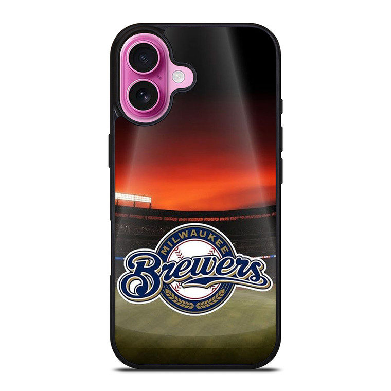 MILWAUKEE BREWERS BASEBALL ARENA iPhone 16 Plus Case Cover