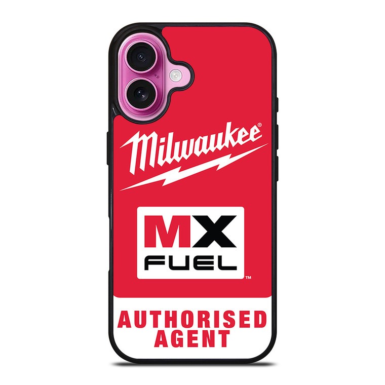 MILWAUKEE MX FUEL AUTHORISED AGENT iPhone 16 Plus Case Cover MILWAUKEE MX FUEL AUTHORISED AGENT iPhone 16 Plus Case Cover