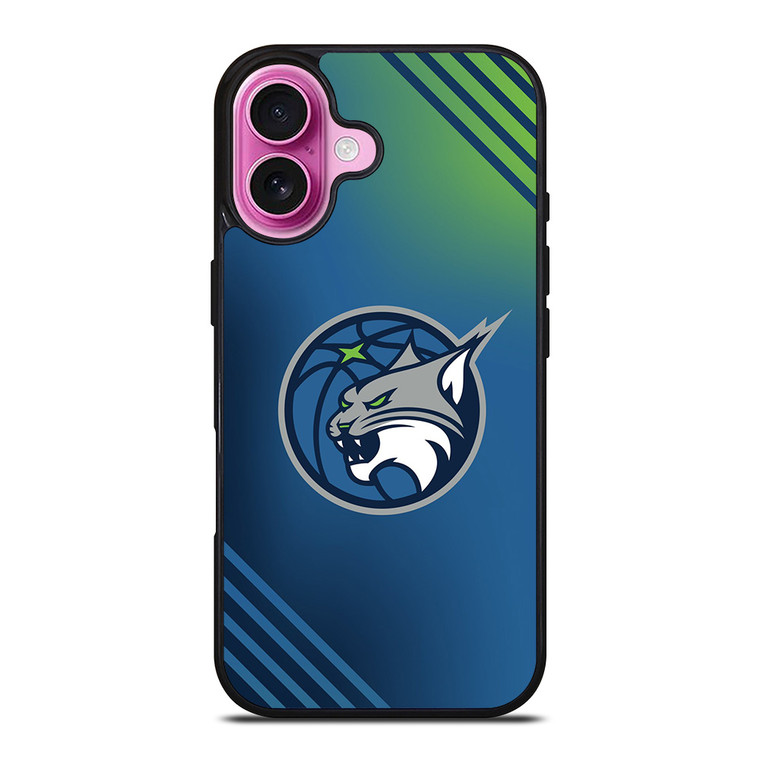 MINNESOTA WOMEN NBA LOGO iPhone 16 Plus Case Cover MINNESOTA WOMEN NBA LOGO iPhone 16 Plus Case Cover