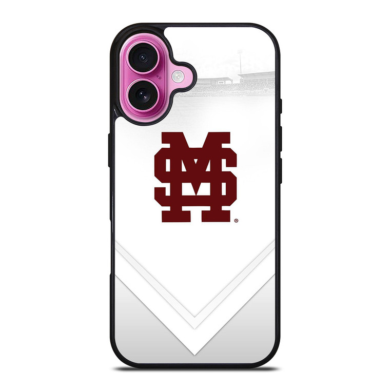 MISSISSIPPI STATE FOOTBALL LOGO iPhone 16 Plus Case Cover MISSISSIPPI STATE FOOTBALL LOGO iPhone 16 Plus Case Cover