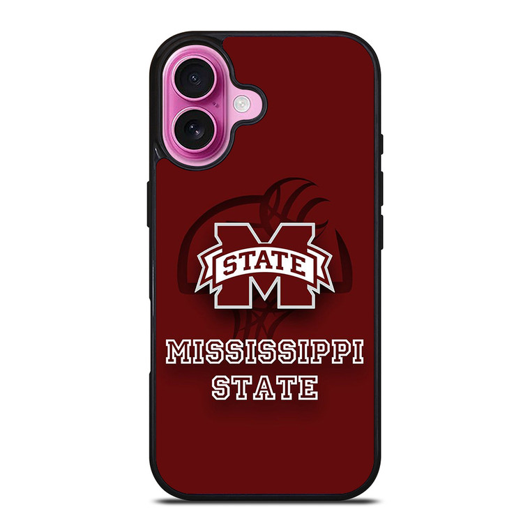 MISSISSPPI STATE BASKETBALL iPhone 16 Plus Case Cover