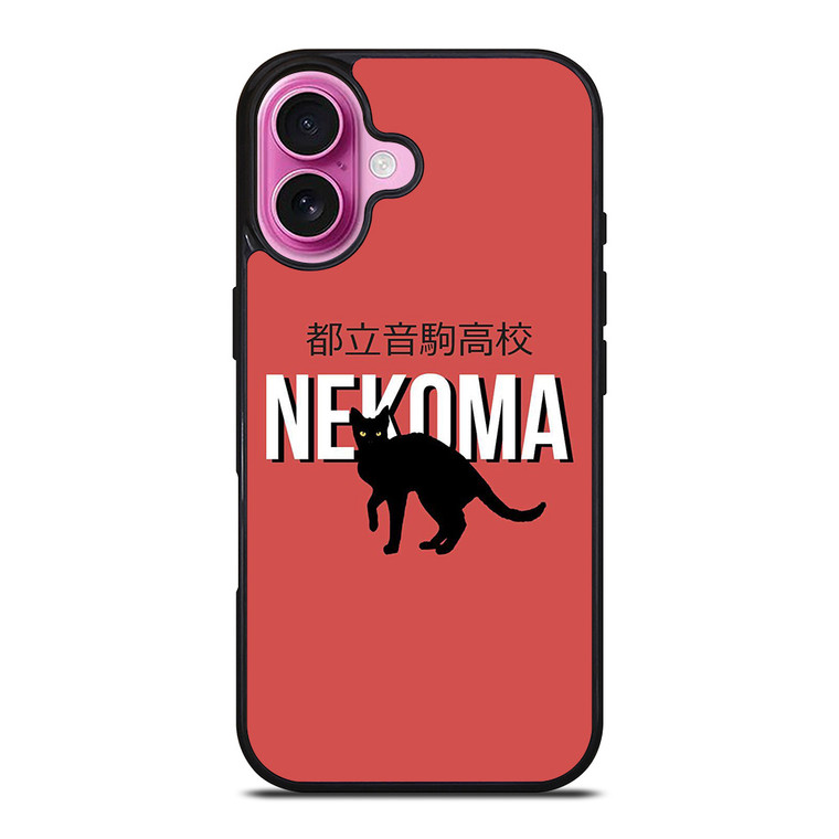 NEKOMA HIGH HAIKYUU LOGO iPhone 16 Plus Case Cover