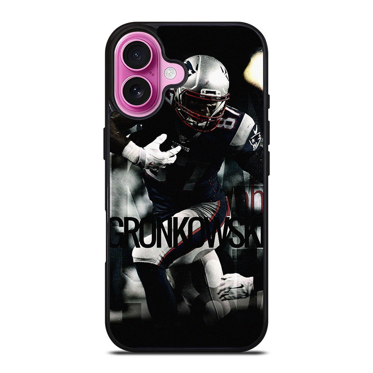 NEW ENGLAND PATRIOTS NFL ROB GRONKOWSKI iPhone 16 Plus Case Cover
