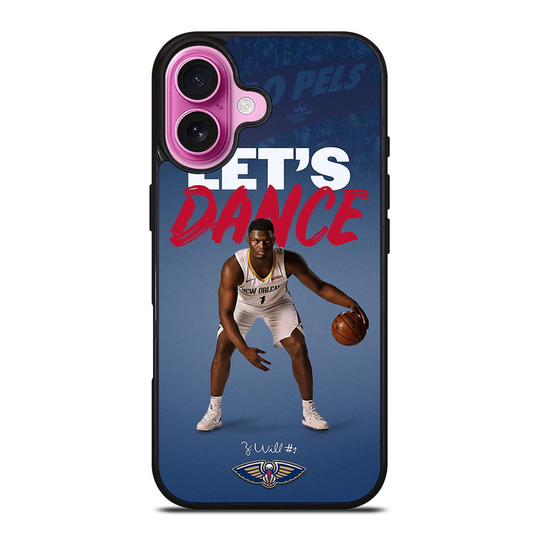 NEW ORLEANS PELICANS ZION WILLIAMSON NBA iPhone 16 Plus Case Cover