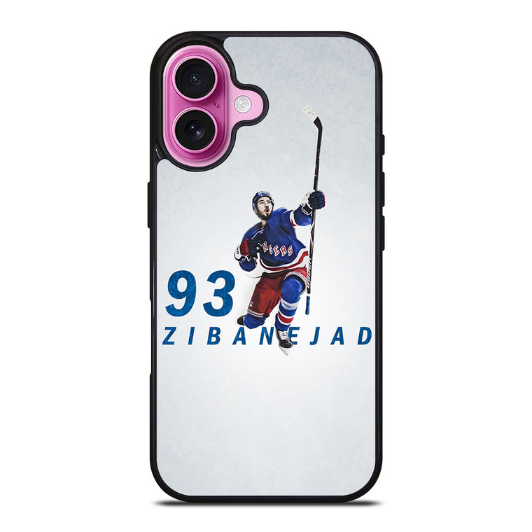 NEW YORK RANGERS MIKA ZIBANEJAD HOCKEY iPhone 16 Plus Case Cover NEW YORK RANGERS MIKA ZIBANEJAD HOCKEY iPhone 16 Plus Case Cover