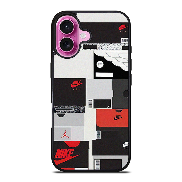 NIKE AIR JORDAN BOXES iPhone 16 Plus Case Cover NIKE AIR JORDAN BOXES iPhone 16 Plus Case Cover