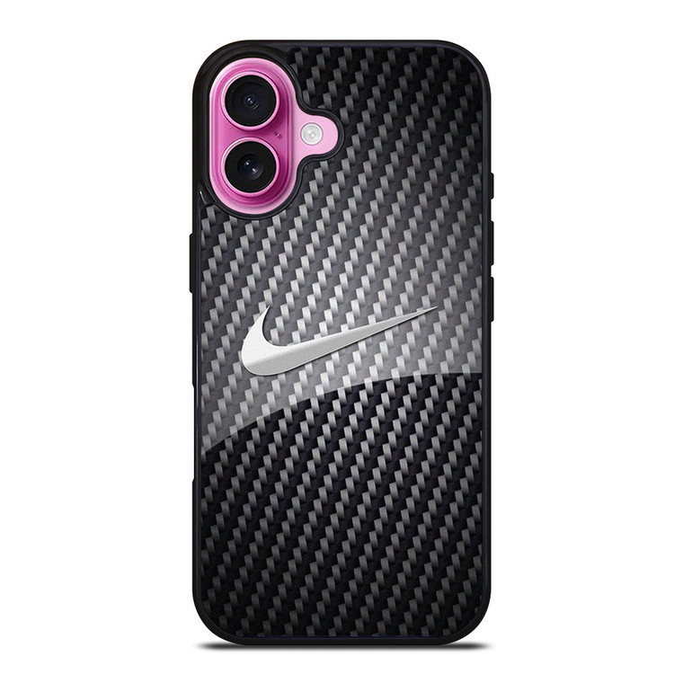 NIKE CARBON LOGO iPhone 16 Plus Case Cover