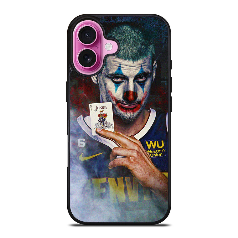 NIKOLA JOKIC JOKER DENVER NUGGETS iPhone 16 Plus Case Cover