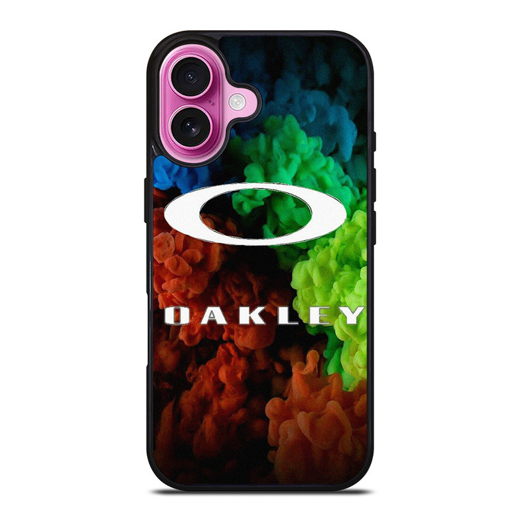 OAKLEY SMOKE EMBLEM iPhone 16 Plus Case Cover