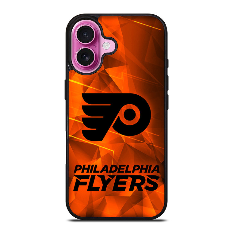 PHILADELPHIA FLYERS ORANGE LOGO iPhone 16 Plus Case Cover