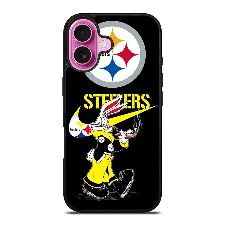 PITTSBURGH STELER LOONEY TUNES NIKE iPhone 16 Plus Case Cover