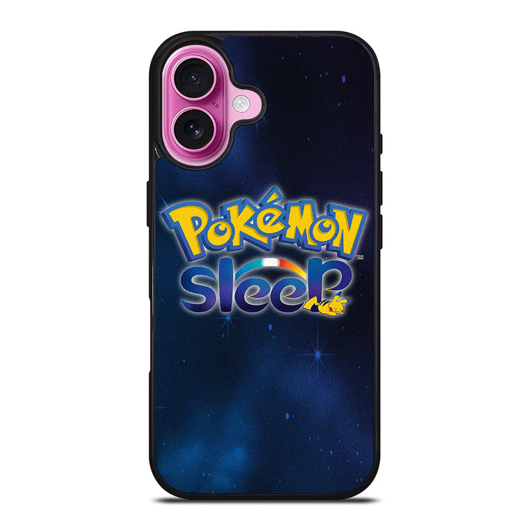 POKEMON SLEEP GAMES LOGO iPhone 16 Plus Case Cover
