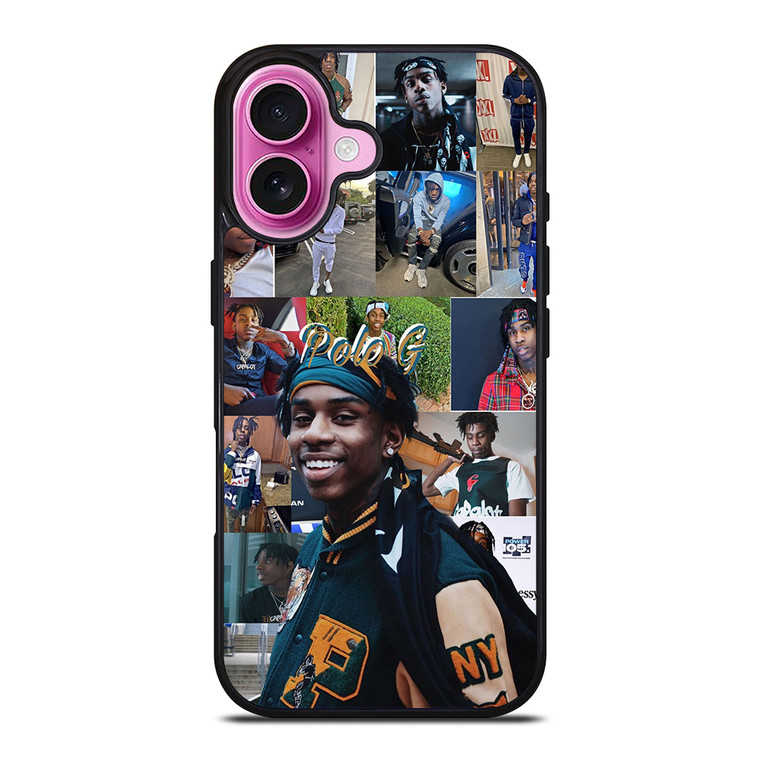 POLO G RAPPER COLLAGE 2 iPhone 16 Plus Case Cover
