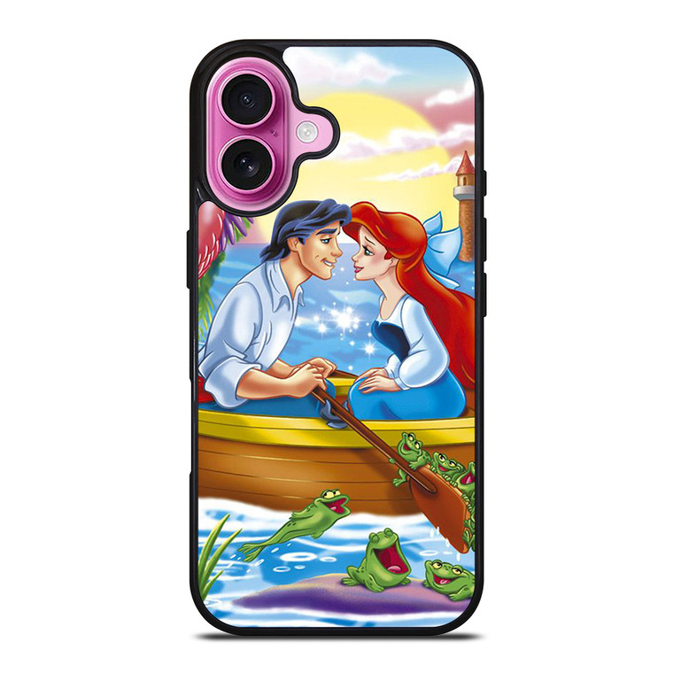 PRINCE ERIC AND PRINCESS ARIEL DISNEY iPhone 16 Plus Case Cover
