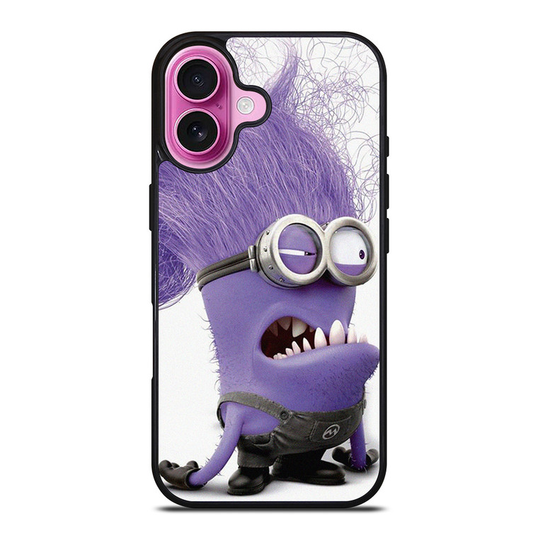 PURPLE MINION CARTOON iPhone 16 Plus Case Cover PURPLE MINION CARTOON iPhone 16 Plus Case Cover