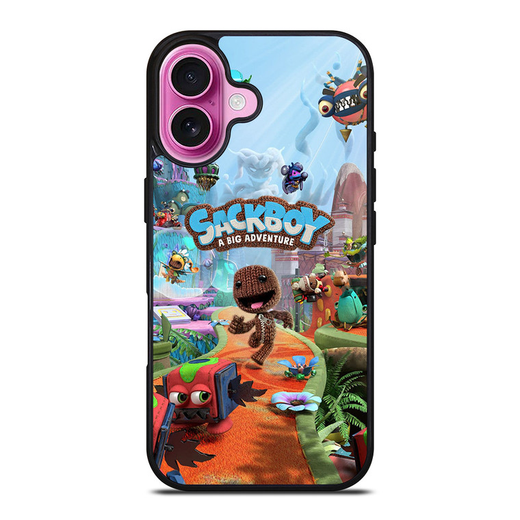 SACKBOY BIG ADVENTURE GAMES iPhone 16 Plus Case Cover SACKBOY BIG ADVENTURE GAMES iPhone 16 Plus Case Cover