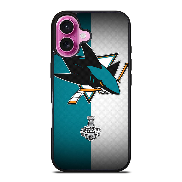 SAN JOSE SHARKS STANLEY CUP iPhone 16 Plus Case Cover