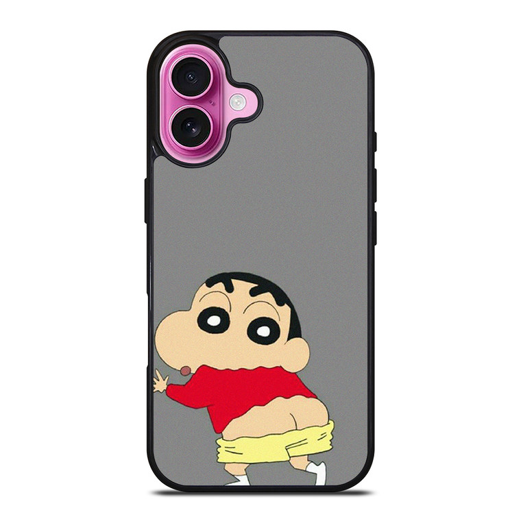 SHINCHAN ASS CARTOON iPhone 16 Plus Case Cover