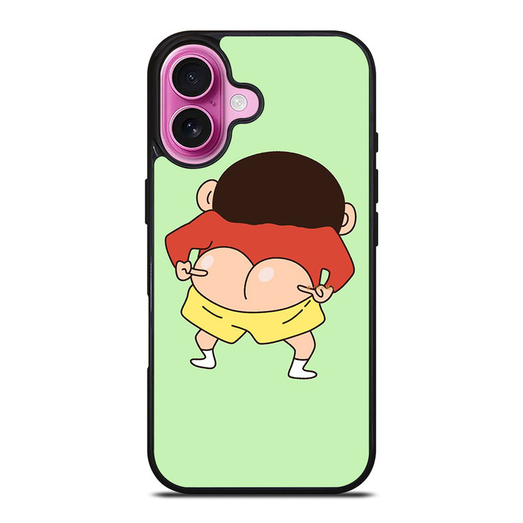 SHINCHAN FUNNY CARTOON iPhone 16 Plus Case Cover