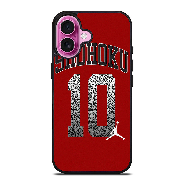 SHOHOKU HIGH SLAM DUNK AIR JORDAN iPhone 16 Plus Case Cover