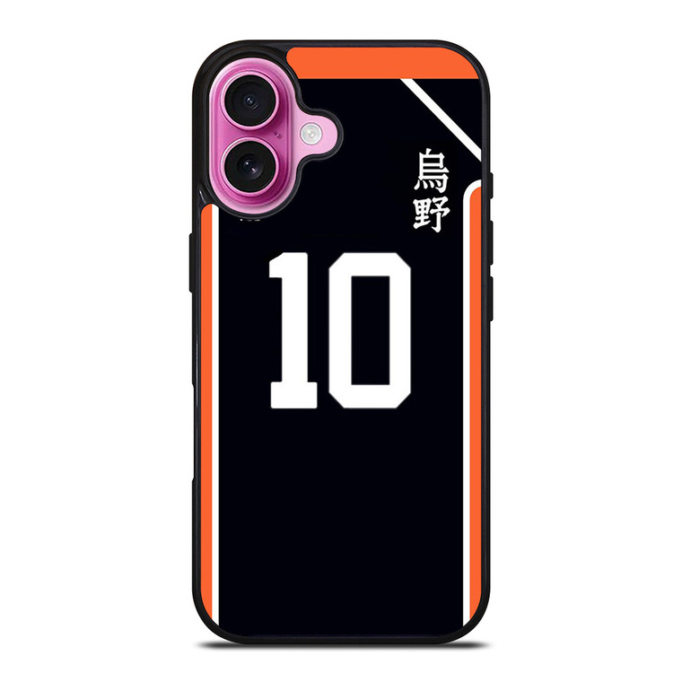 SHOYO HINATA HAIKYUU VOLLEYBALL KIT iPhone 16 Plus Case Cover