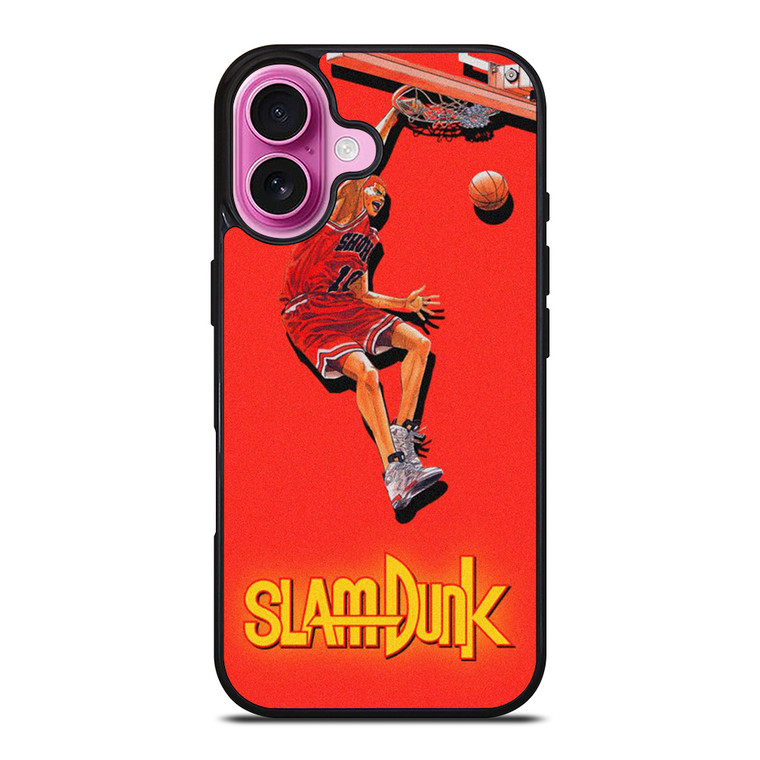 SLAM DUNK ANIME HANAMIHCI SAKURAGI iPhone 16 Plus Case Cover