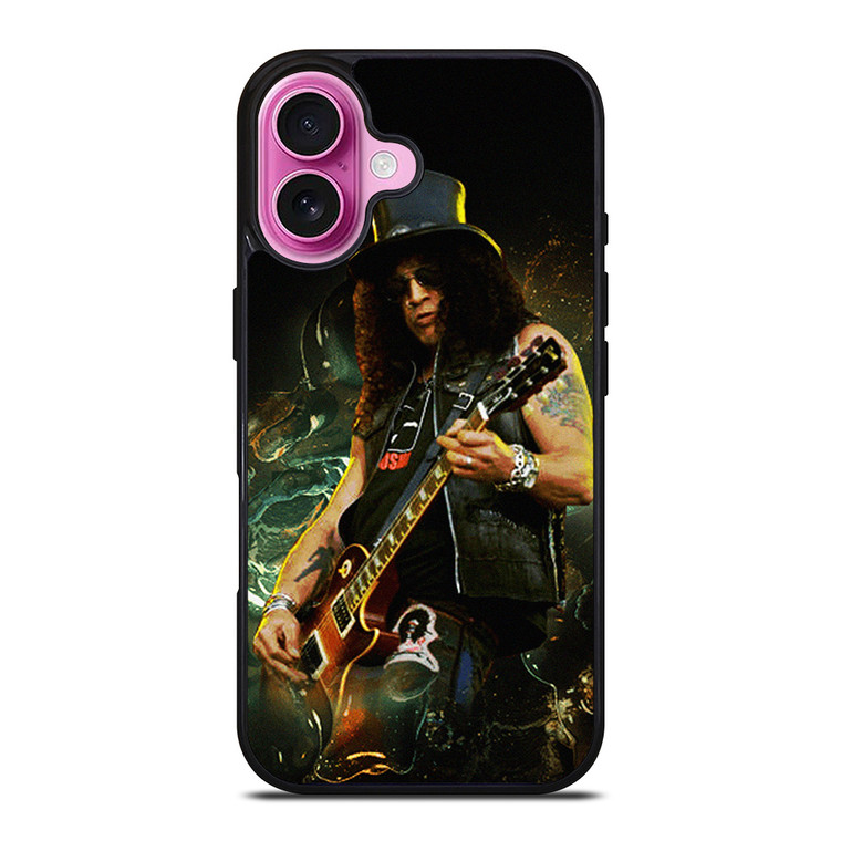 SLASH SAUL HUDSON G N R iPhone 16 Plus Case Cover