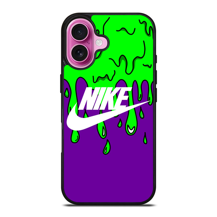SLIMY NIKE LOGO iPhone 16 Plus Case Cover
