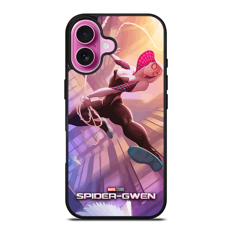 SPIDER GWEN MARVEL STUDIO iPhone 16 Plus Case Cover