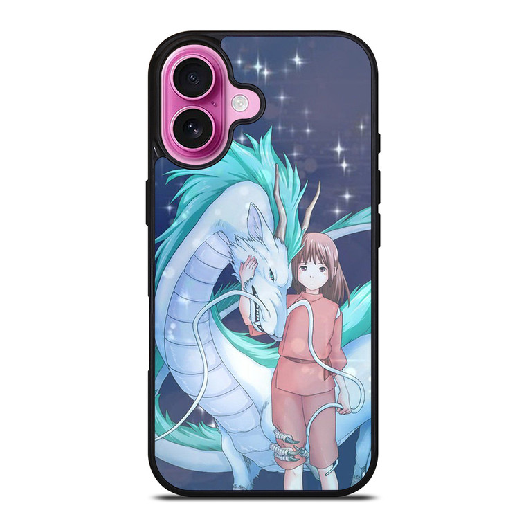 SPIRITED AWAY HAKU ANIME iPhone 16 Plus Case Cover