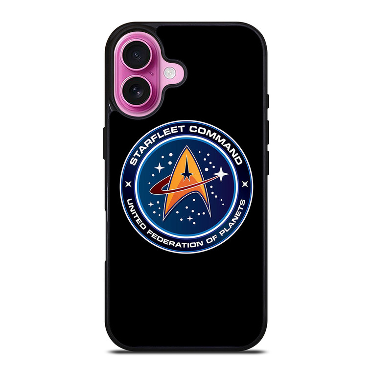 STARFLEET COMMAND BADGE 2 iPhone 16 Plus Case Cover STARFLEET COMMAND BADGE 2 iPhone 16 Plus Case Cover