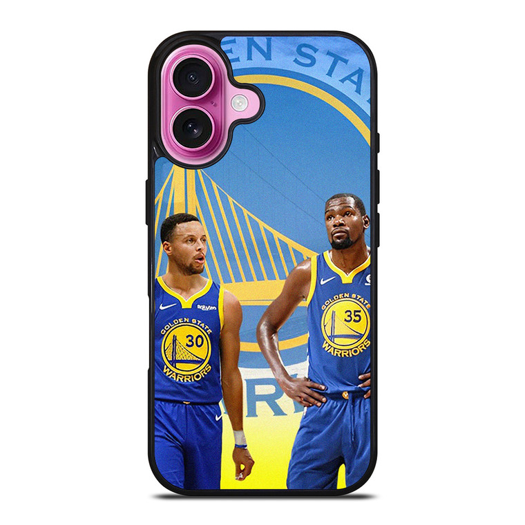 STEPHEN CURRY X KEVIN DURANT GOLDEN STATE WARRIORS iPhone 16 Plus Case Cover