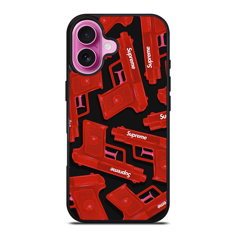 SUPREME WATER GUN iPhone 16 Plus Case Cover SUPREME WATER GUN iPhone 16 Plus Case Cover