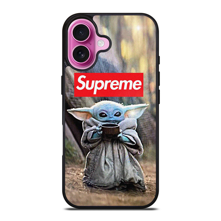 SUPREME YODA STAR WARS iPhone 16 Plus Case Cover