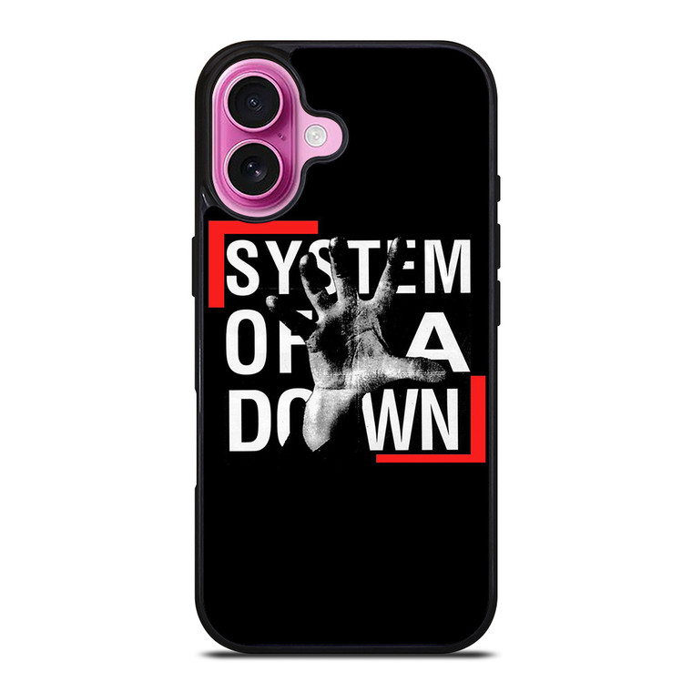 SYSTEM OF A DOWN METAL BAND LOGO iPhone 16 Plus Case Cover