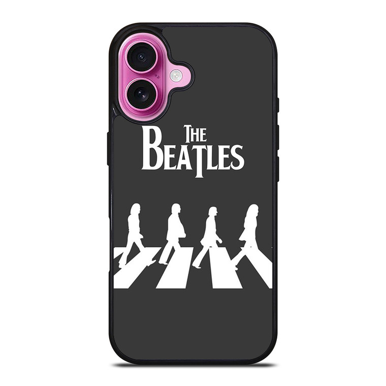 THE BEATLES ABBEY ROAD SILHOUETTE iPhone 16 Plus Case Cover