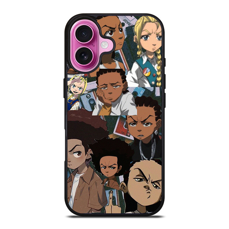 THE BOONDOCKS CARTOON COLLAGE iPhone 16 Plus Case Cover THE BOONDOCKS CARTOON COLLAGE iPhone 16 Plus Case Cover