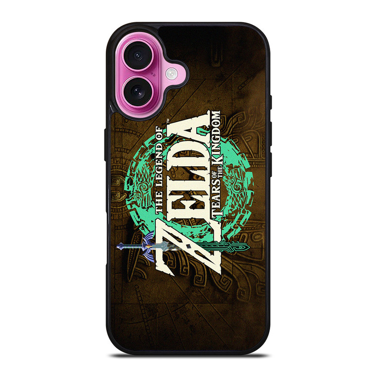 THE LEGEND OF ZELDA TEARS OF THE KINGDOM LOGO iPhone 16 Plus Case Cover