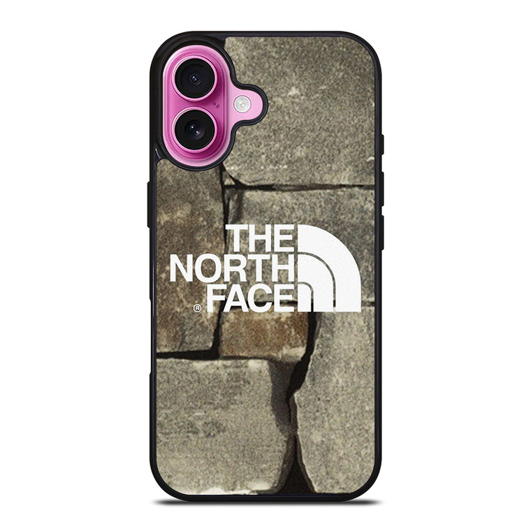 THE NORTH FACE STONES LOGO iPhone 16 Plus Case Cover THE NORTH FACE STONES LOGO iPhone 16 Plus Case Cover