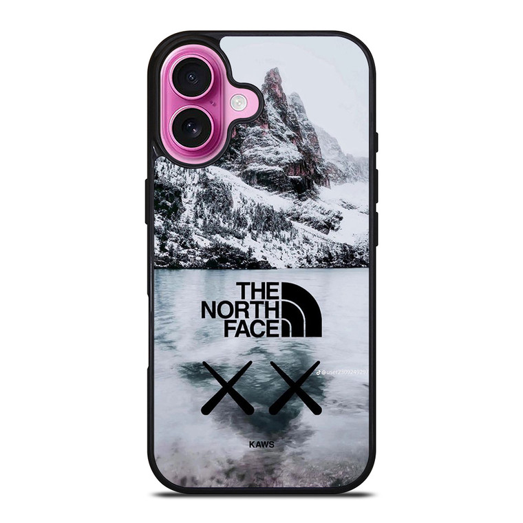 THE NORTH FACE X KAWS ICED MOUNTAIN iPhone 16 Plus Case Cover THE NORTH FACE X KAWS ICED MOUNTAIN iPhone 16 Plus Case Cover