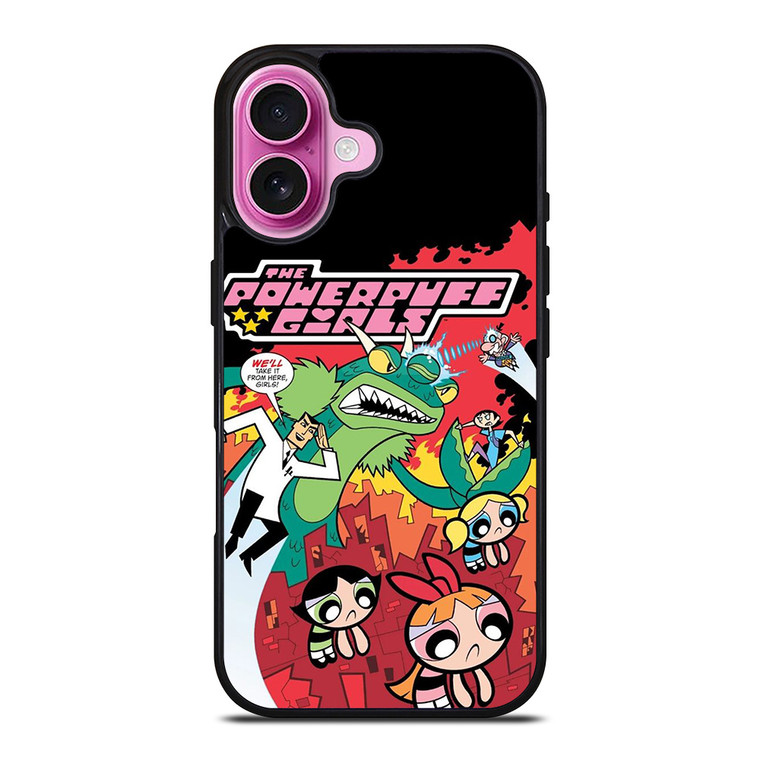 THE POWERPUFF GIRLS COMIC iPhone 16 Plus Case Cover