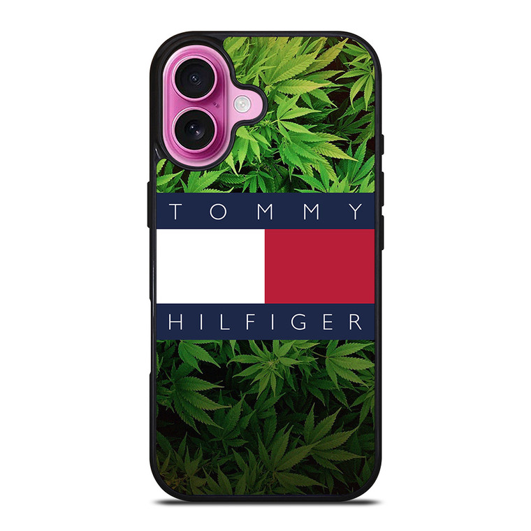 TOMMY HILFIGER WEED MARIJUANA iPhone 16 Plus Case Cover