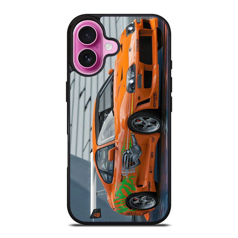 TOYOTA SUPRA PAUL WALKER iPhone 16 Plus Case Cover