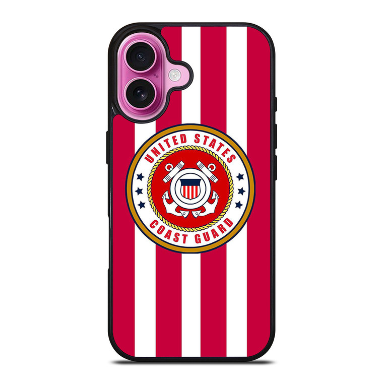 UNITED STATES COAST GUARD BADGE iPhone 16 Plus Case Cover