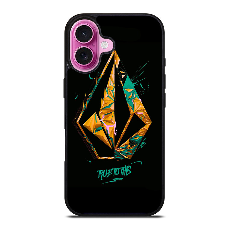 VOLCOM TRUE TO THIS SKATE iPhone 16 Plus Case Cover