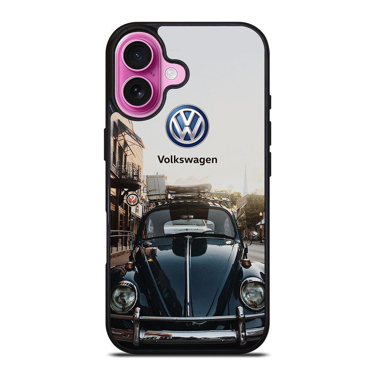 VW VOLKSWAGEN BEETLE VINTAGE LOGO iPhone 16 Plus Case Cover