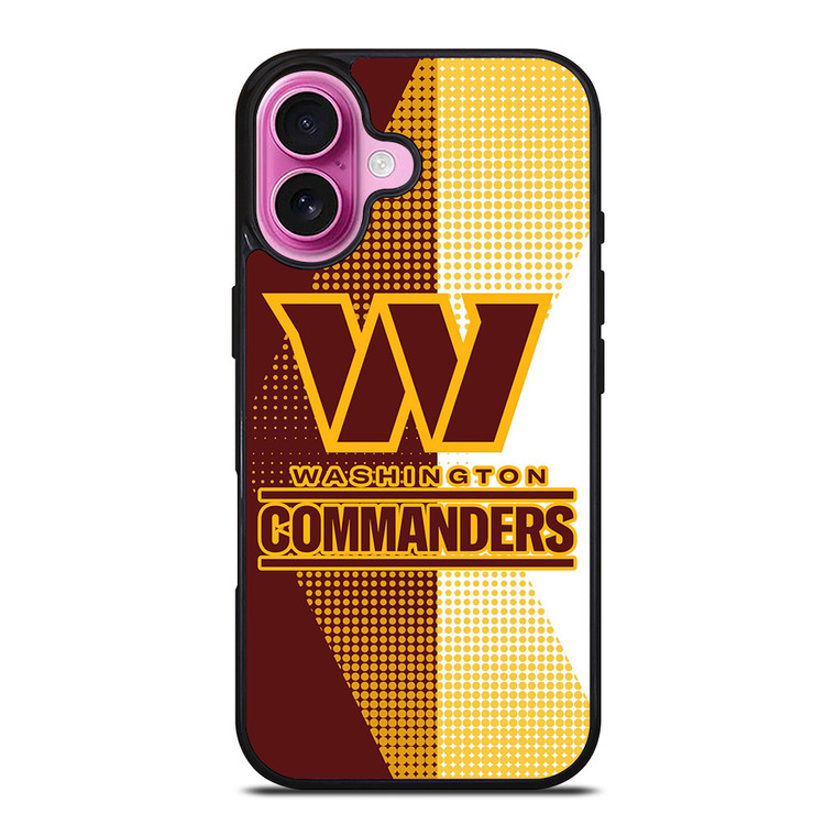 WASHINGTON COMMANDERS FOOTBALL iPhone 16 Plus Case Cover