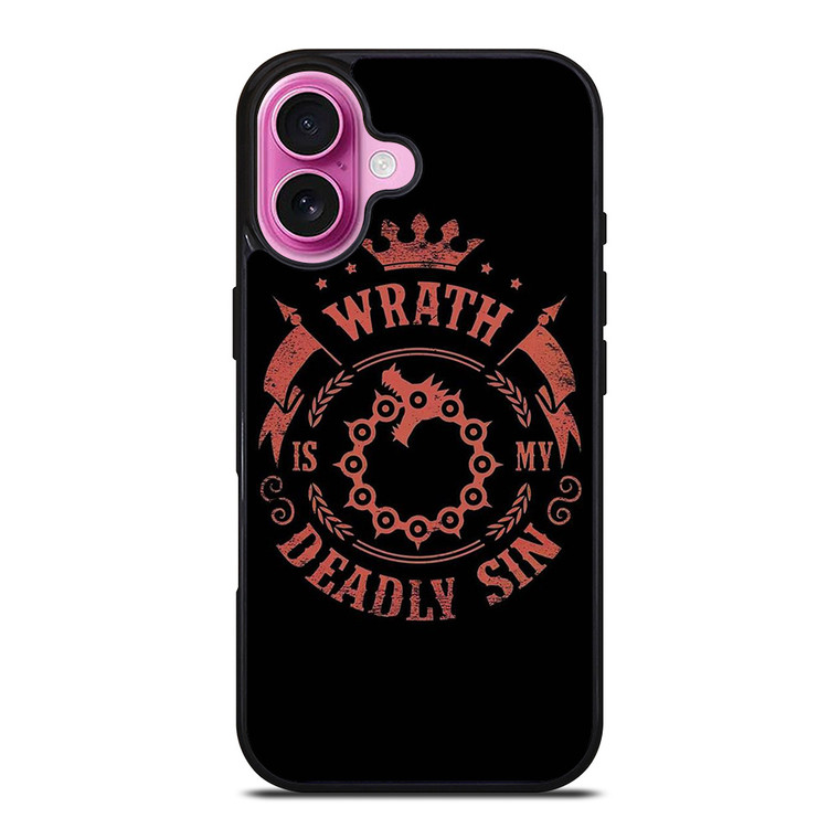 WRATH SEVEN DEADLY SINS SYMBOL iPhone 16 Plus Case Cover