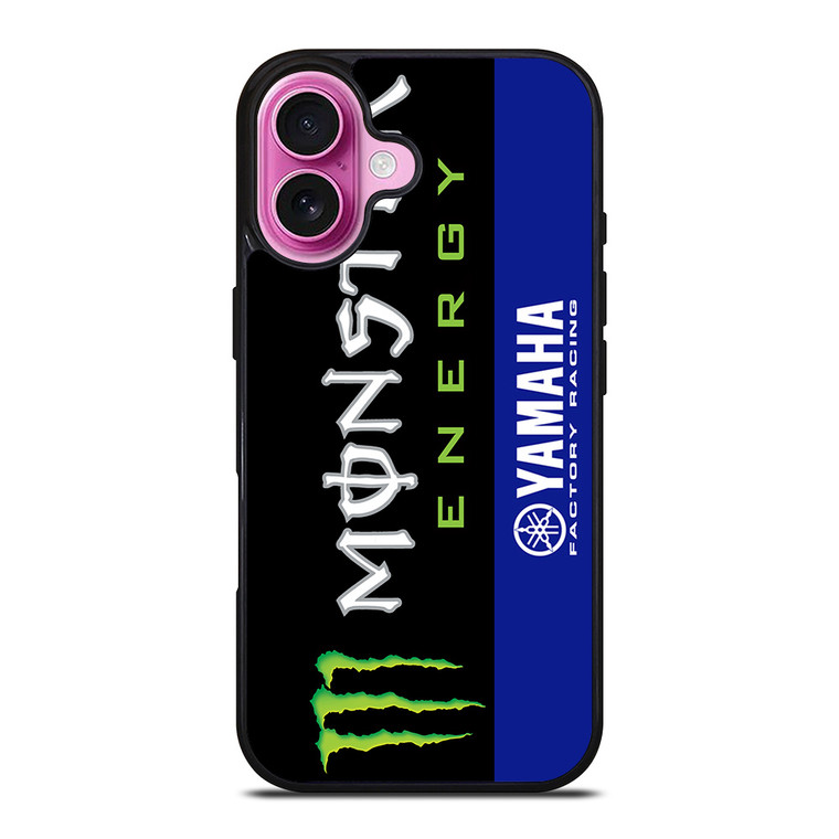 YAMAHA FACTORY RACING MONSTER ENERGY iPhone 16 Plus Case Cover