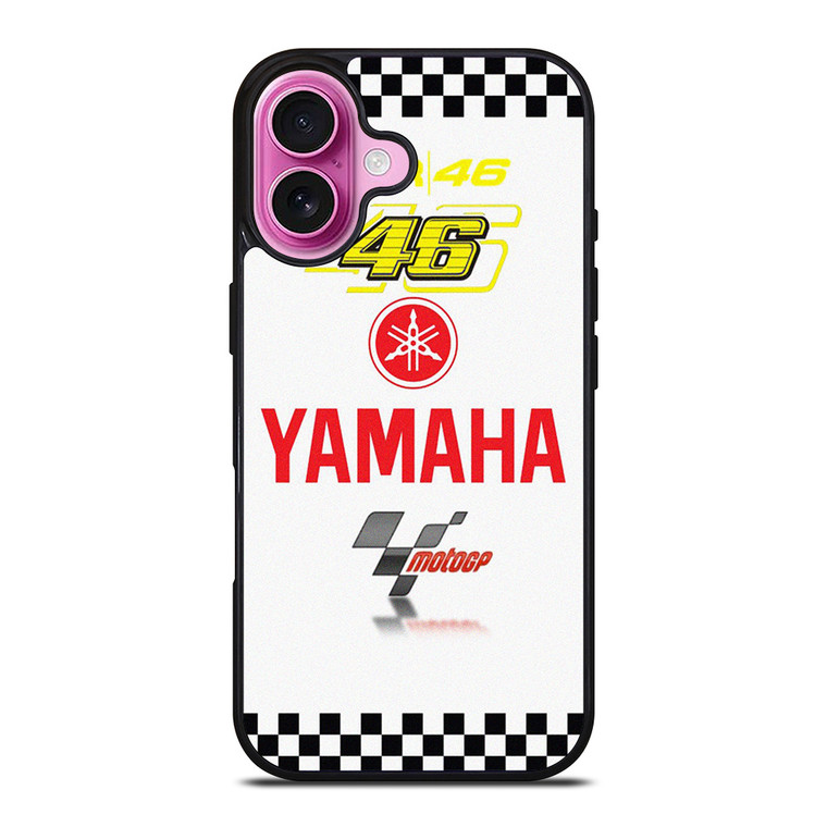YAMAHA VALENTINO ROSSI VR46 MOTO GP iPhone 16 Plus Case Cover